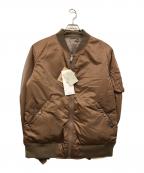 AVIREXアヴィレックス）の古着「MA-1ジャケット」｜ブラウン