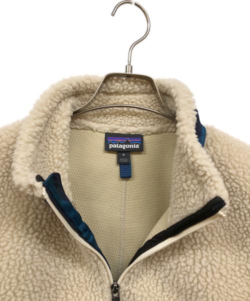 Patagonia（パタゴニア）Patagonia (パタゴニア) レトロxカーディガン ホワイト サイズ:Mの古着・服飾アイテム