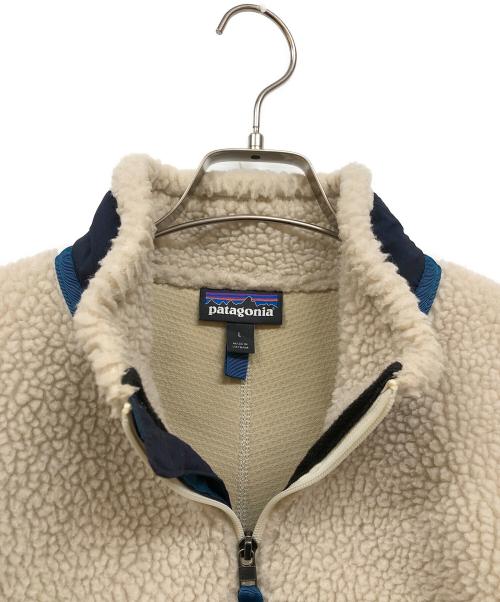 Patagonia（パタゴニア）Patagonia (パタゴニア) レトロxカーディガン アイボリー サイズ:Ⅼの古着・服飾アイテム