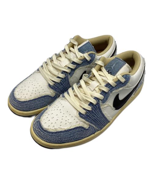 NIKE（ナイキ）NIKE (ナイキ) ナイキ エアジョーダン1 ロー ブルー×ホワイト サイズ:27.5㎝の古着・服飾アイテム