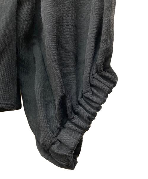 ebure（エブール）EBURE (エブール) ペプラムブラウス ブラック サイズ:36の古着・服飾アイテム