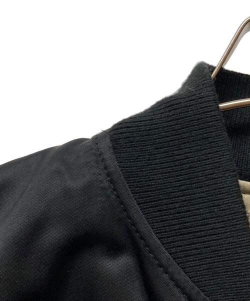 upper hights（アッパーハイツ）upper hights (アッパーハイツ) MA-1 オーバーシルエット ボンバージャケット ブラック サイズ:SIZE 0の古着・服飾アイテム