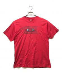 OAKLEY（オークリー）の古着「ロゴプリントtシャツ」｜レッド