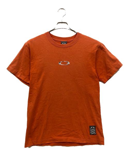 OAKLEY（オークリー）OAKLEY (オークリー) ロゴプリントtシャツ オレンジ サイズ:Mの古着・服飾アイテム