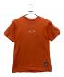 OAKLEY（オークリー）の古着「ロゴプリントtシャツ」｜オレンジ
