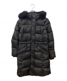 COACH（コーチ）の古着「羊毛ファーダウンコート」｜ブラック