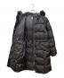 中古・古着 COACH (コーチ) 羊毛ファーダウンコート ブラック サイズ:XS：20000円