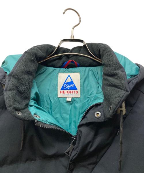 Cape HEIGHTS（ケープハイツ）CAPE HEIGHTS (Cape Heights) 80/20クロス ダウンジャケット ブラック サイズ:Lの古着・服飾アイテム