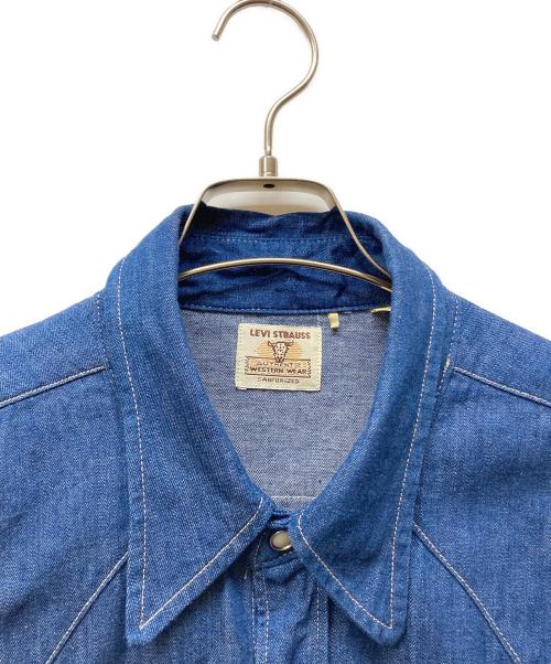 LEVI'S VINTAGE CLOTHING（リーバイス ビンテージ クロージング）LEVI'S VINTAGE CLOTHING (リーバイス ビンテージ クロージング) ショートホーンシャツ リジッド インディゴ サイズ:Mの古着・服飾アイテム