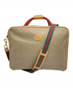 GUCCIグッチ）の古着「オールド2WAYボストンバッグ」｜ブラウン