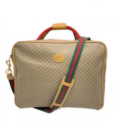 GUCCI（グッチ）の古着「オールド2WAYボストンバッグ」｜ブラウン