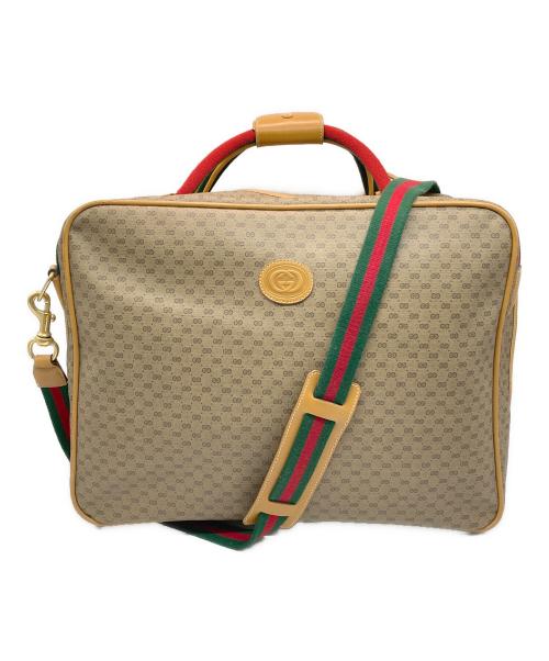 GUCCI（グッチ）GUCCI (グッチ) オールド2WAYボストンバッグ ブラウンの古着・服飾アイテム