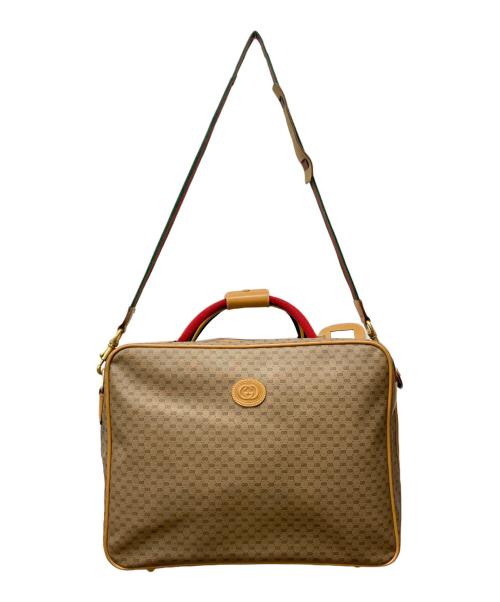 GUCCI（グッチ）GUCCI (グッチ) オールド2WAYボストンバッグ ブラウンの古着・服飾アイテム