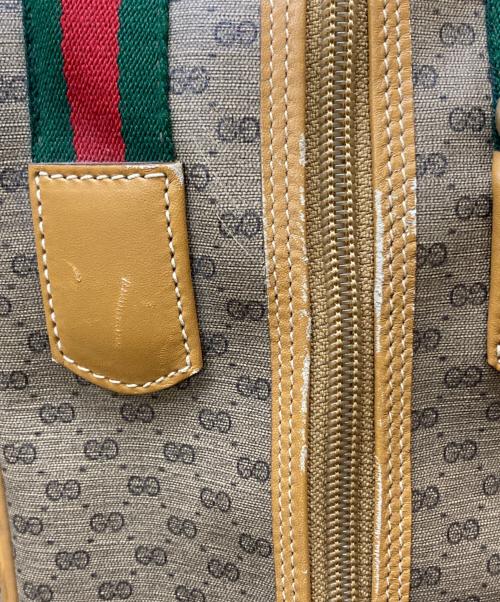 GUCCI（グッチ）GUCCI (グッチ) オールド2WAYボストンバッグ ブラウンの古着・服飾アイテム