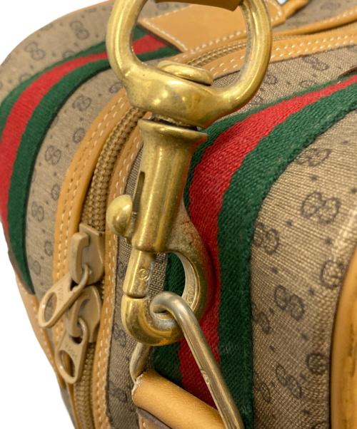 GUCCI（グッチ）GUCCI (グッチ) オールド2WAYボストンバッグ ブラウンの古着・服飾アイテム