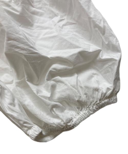 GANNI（ガニー）Ganni (ガニー) コットンポプリンワンピース ホワイト サイズ:40 未使用品の古着・服飾アイテム