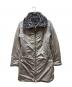 FENDISSIME（フェンディシメ）の古着「モノグラムロゴ リバーシブルコート」｜グレー