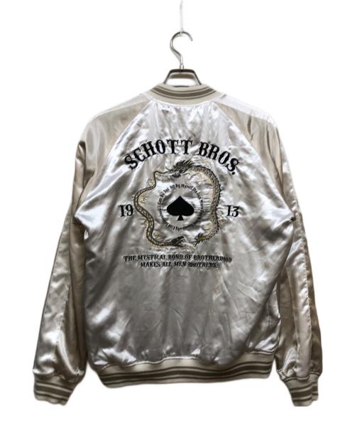 Schott（ショット）Schott (ショット) リバーシブル スーベニアジャケット ブラック サイズ:Mの古着・服飾アイテム