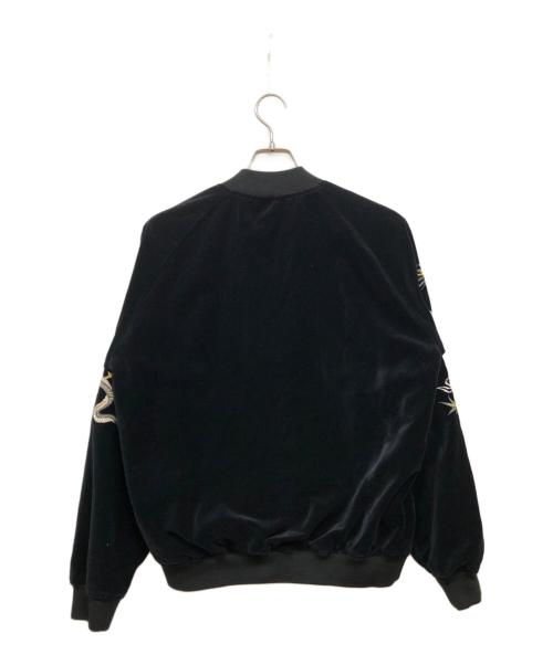Schott（ショット）Schott (ショット) リバーシブル スーベニアジャケット ブラック サイズ:Mの古着・服飾アイテム