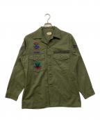 US ARMYユーエスアーミー）の古着「U.S.AIR FORCE ユーティリティシャツ」｜カーキ