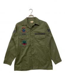 US ARMY（ユーエスアーミー）の古着「U.S.AIR FORCE ユーティリティシャツ」｜カーキ