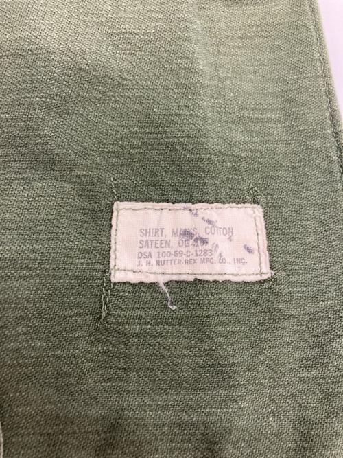US ARMY（ユーエスアーミー）US ARMY (ユーエスアーミー) ミリタリーシャツ カーキ サイズ:不明（実寸サイズをご確認ください）の古着・服飾アイテム