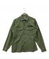 US ARMY（ユーエスアーミー）の古着「ミリタリーシャツ」｜カーキ
