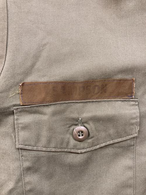 US ARMY（ユーエスアーミー）US ARMY (ユーエスアーミー) ミリタリーシャツ カーキ サイズ:15 1/2×33の古着・服飾アイテム