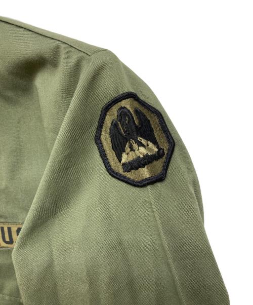 US ARMY（ユーエスアーミー）US ARMY (ユーエスアーミー) ミリタリーシャツ カーキ サイズ:15 1/2×33の古着・服飾アイテム
