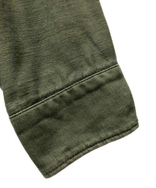 US ARMY（ユーエスアーミー）US ARMY (ユーエスアーミー) ミリタリーシャツ カーキ サイズ:15 1/2×33の古着・服飾アイテム