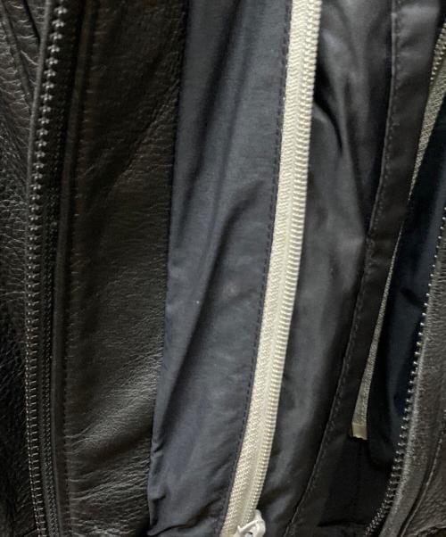 HARLEY-DAVIDSON（ハーレーダビッドソン）HARLEY-DAVIDSON (ハーレーダビッドソン) レザーレーシングジャケット ブラック サイズ:Lの古着・服飾アイテム