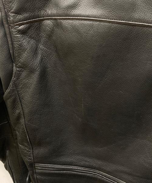 HARLEY-DAVIDSON（ハーレーダビッドソン）HARLEY-DAVIDSON (ハーレーダビッドソン) レザーレーシングジャケット ブラック サイズ:Lの古着・服飾アイテム