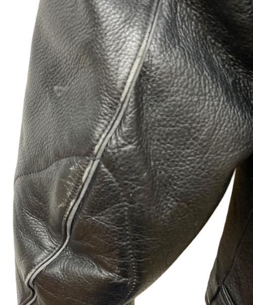 HARLEY-DAVIDSON（ハーレーダビッドソン）HARLEY-DAVIDSON (ハーレーダビッドソン) レザーレーシングジャケット ブラック サイズ:Lの古着・服飾アイテム