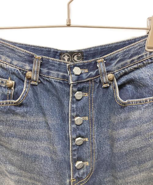 THUG CLUB（サグ クラブ）THUG CLUB (サグ クラブ) CHIMERA PANTS/キメラパンツ インディゴ サイズ:2の古着・服飾アイテム