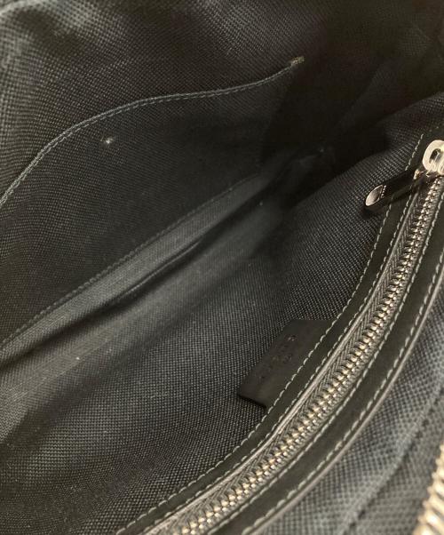 GUCCI（グッチ）GUCCI (グッチ) GGスプリーム ボディバッグ グレーの古着・服飾アイテム