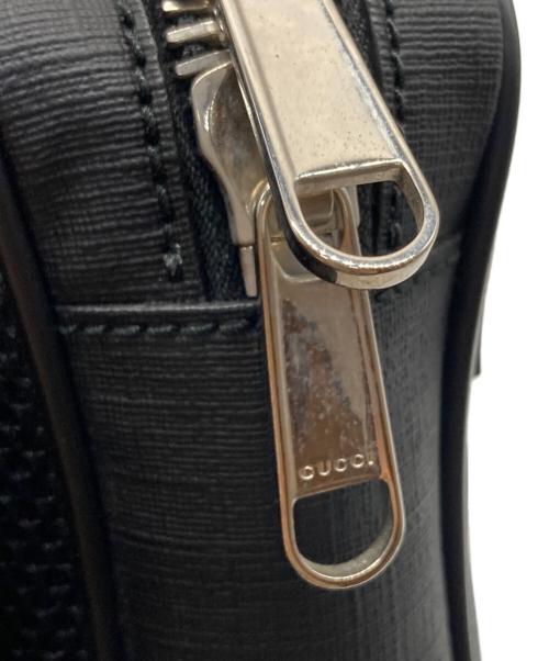 GUCCI（グッチ）GUCCI (グッチ) GGスプリーム ボディバッグ グレーの古着・服飾アイテム
