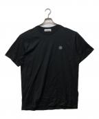 STONE ISLANDストーンアイランド）の古着「ロゴパッチクルーネックtシャツ」｜ブラック