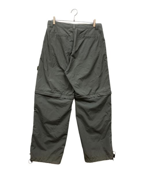 stussy（ステューシー）stussy (ステューシー) SURPLUS (サープラス) ナイロンカーゴパンツ グレー サイズ:34の古着・服飾アイテム