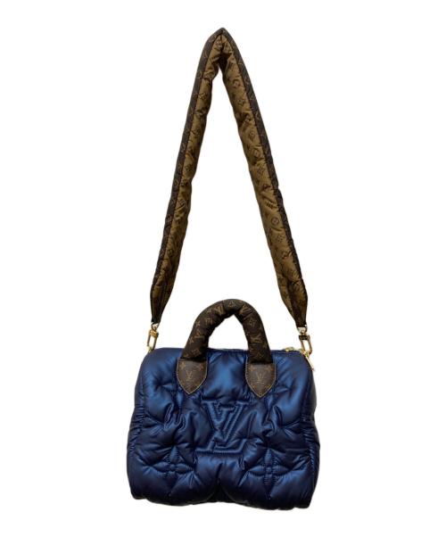 LOUIS VUITTON（ルイ ヴィトン）LOUIS VUITTON (ルイ ヴィトン) LVピロー スピーディ バンドリエール25 ブラウン×ブルーの古着・服飾アイテム