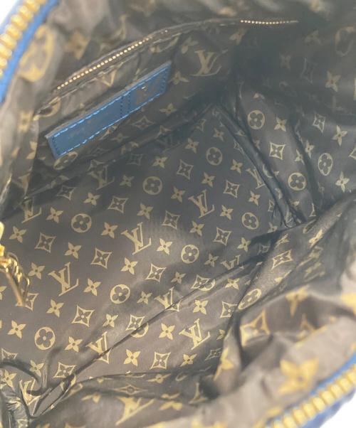 LOUIS VUITTON（ルイ ヴィトン）LOUIS VUITTON (ルイ ヴィトン) LVピロー スピーディ バンドリエール25 ブラウン×ブルーの古着・服飾アイテム