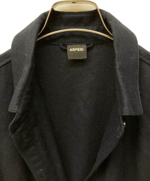 ASPESI（アスペジ）ASPESI (アスペジ) カシミヤブレンドシャツワンピース ネイビー サイズ:40の古着・服飾アイテム