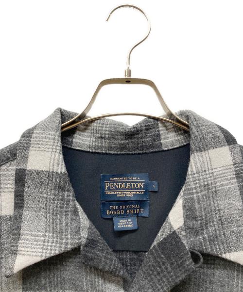 PENDLETON（ペンドルトン）PENDLETON (ペンドルトン) BOARD SHIRTS ブラック サイズ:SIZE Lの古着・服飾アイテム