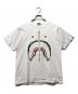 A BATHING APE（アベイシングエイプ）の古着「シャークTシャツ」｜ホワイト