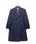 Zilli（ジリー）の古着「カシミヤダブルコート」｜ネイビー