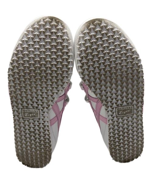 asics（アシックス）asics (アシックス) PATOU (パトゥ) Mexico 66 Ballerina ピンク×ホワイト サイズ:SIZE 24cmの古着・服飾アイテム