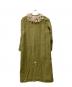 mina perhonen (ミナ ペルホネン) OMBRA リネンコート カーキ サイズ:SIZE 38：50000円