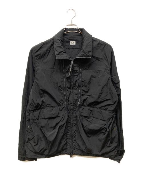 C.P COMPANY（シーピーカンパニー）C.P COMPANY (シーピーカンパニー) Chrome-R Zipped Jacket ブラック サイズ:SIZE 52の古着・服飾アイテム