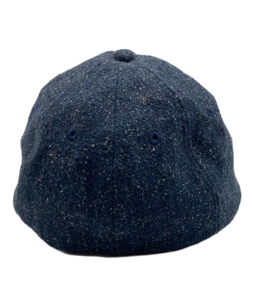 VISVIM（ビズビム）VISVIM (ビズビム) EXCELSIOR CAP WOOL ネイビーの古着・服飾アイテム