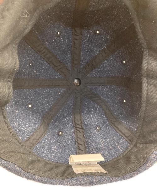 VISVIM（ビズビム）VISVIM (ビズビム) EXCELSIOR CAP WOOL ネイビーの古着・服飾アイテム