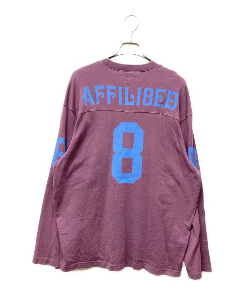 SUPREME（シュプリーム）Supreme (シュプリーム) 25ss Affiliated L/S Football Top パープル サイズ:SIZE Lの古着・服飾アイテム
